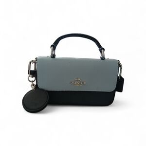 Coach Mini Josi Top Handle Midnight And Light Blue